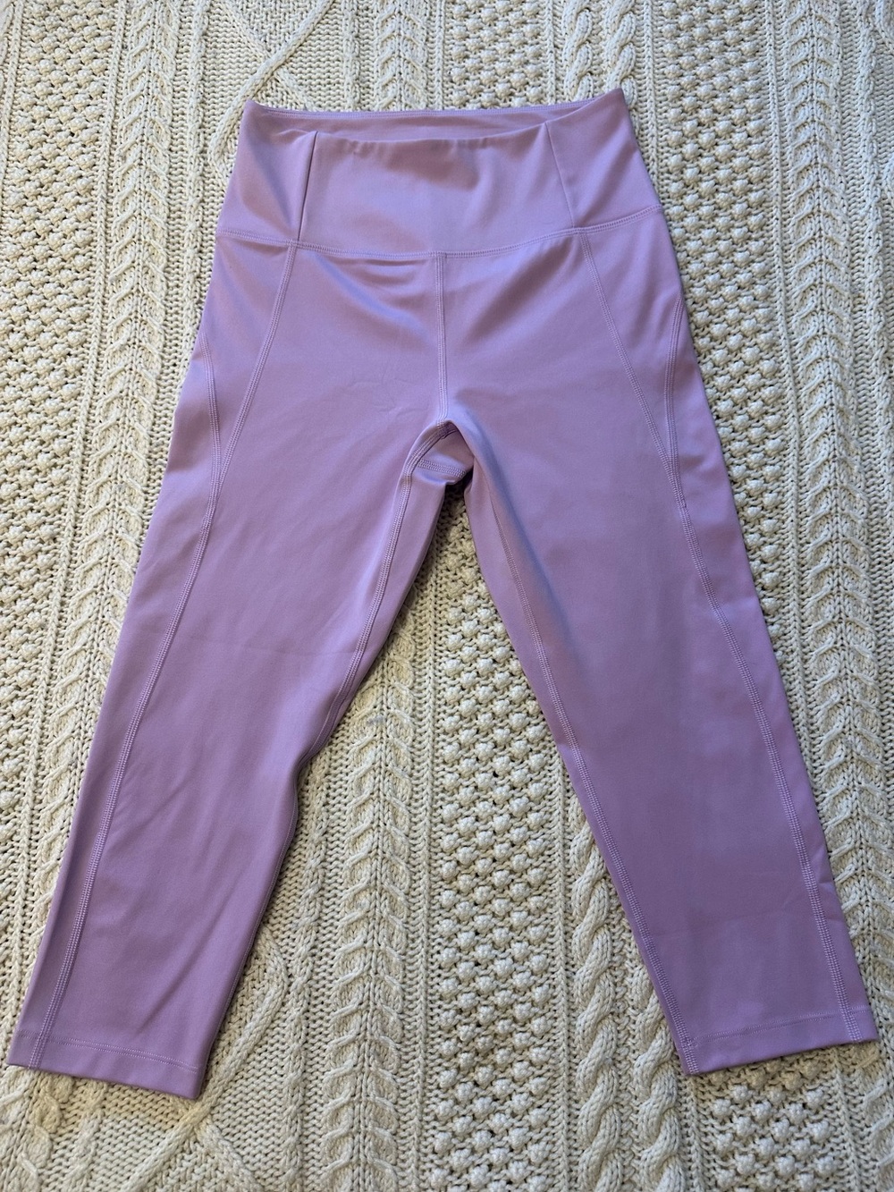 girlfriend collective - Compressive High-Rise Legging - Color Lilac - Medium
